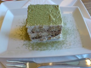 Grüntee-Tiramisu
