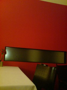 Tisch abgeräumt Tisch abgeräumt