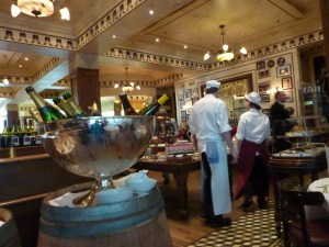 Ein Traum: die altehrwürdige Brasserie-Atmosphäre