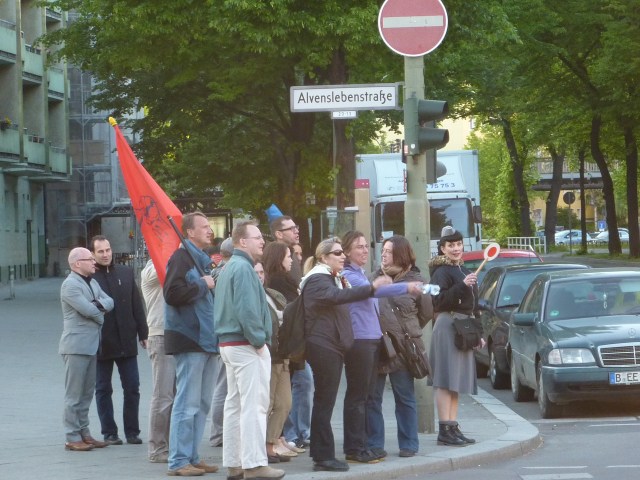 Warteampel des Genius