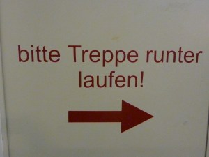 ...und nicht stürzen...!