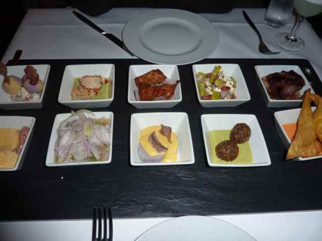 Feine Vorspeisenauswahl